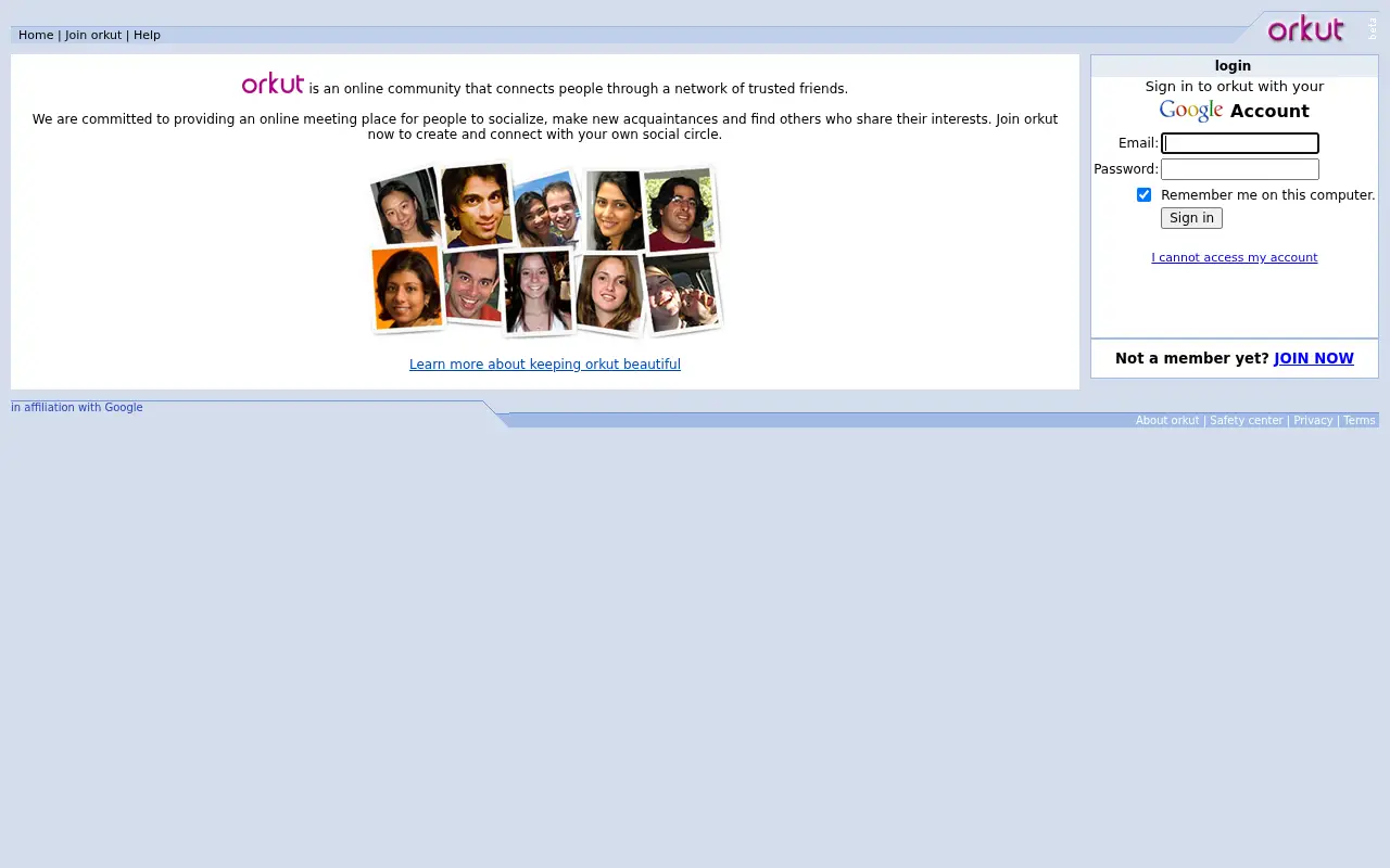 orkut.com in 2007