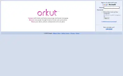 orkut.com in 2009