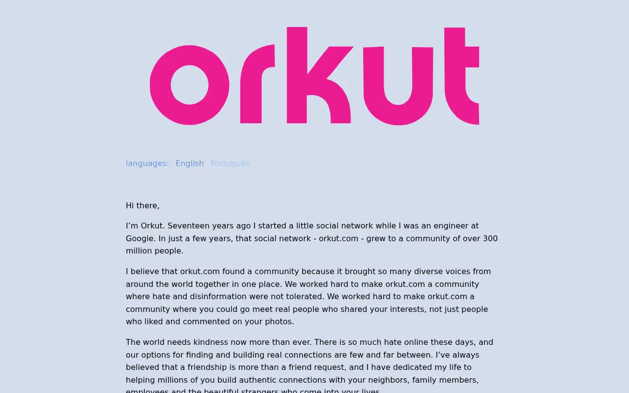 orkut.com in 2026