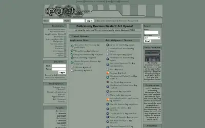 deviantart.com in 2000