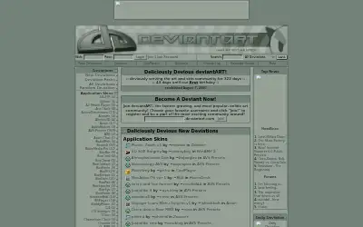 deviantart.com in 2001
