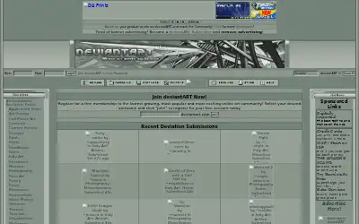 deviantart.com in 2003