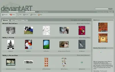 deviantart.com in 2006