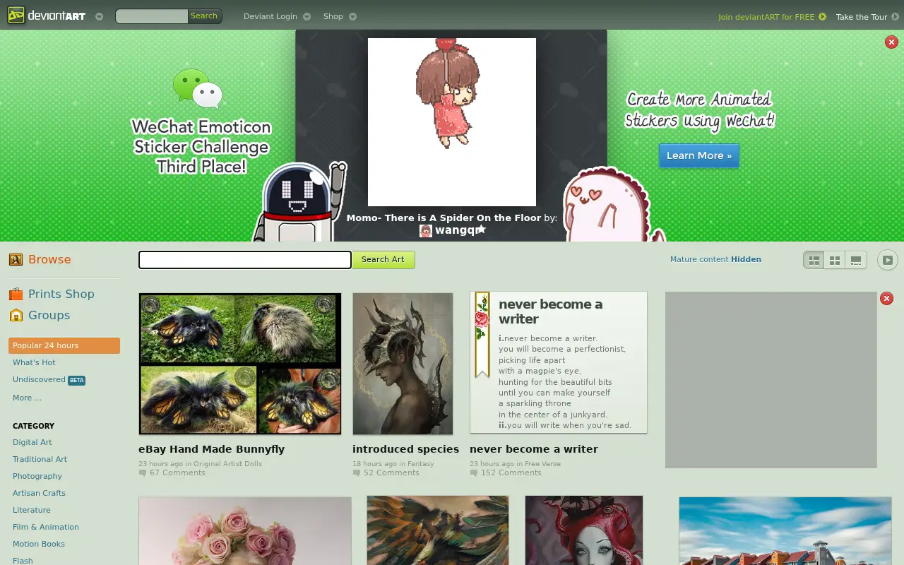 deviantart.com in 2014
