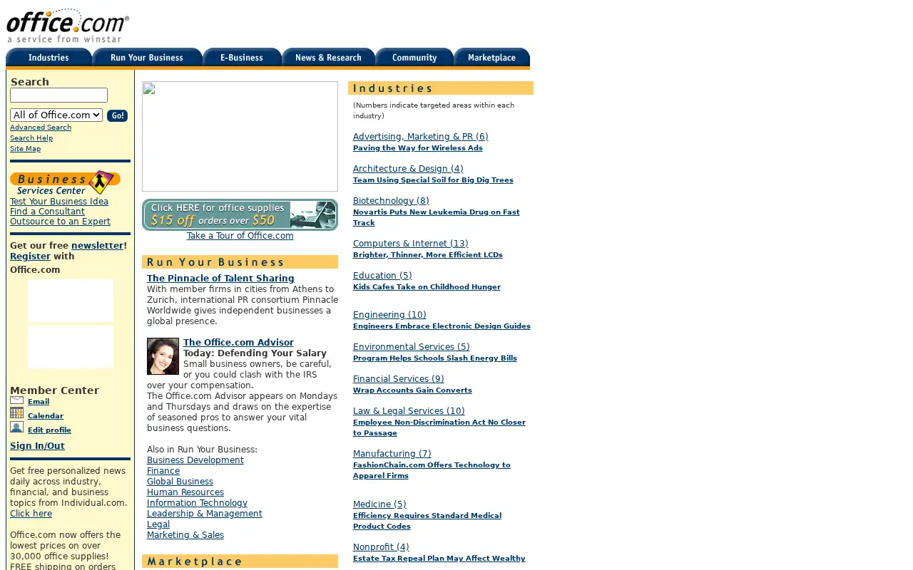 office.com in 2000