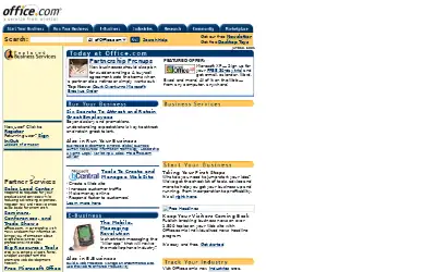 office.com in 2001