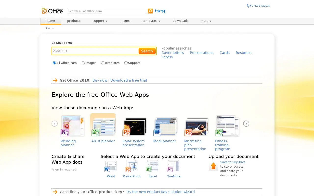 office.com in 2012