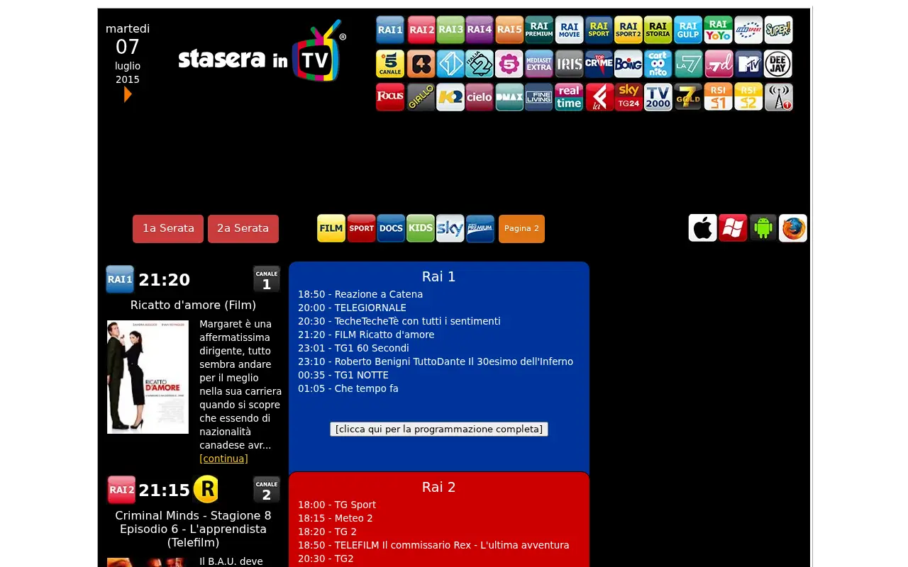 staseraintv.com in 2015