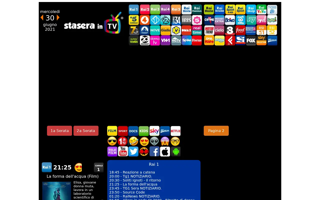staseraintv.com in 2021