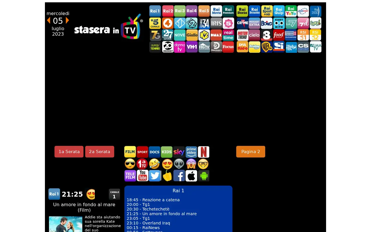 staseraintv.com in 2023