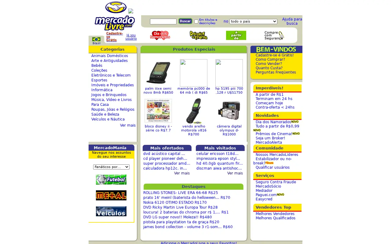 mercadolivre.com.br on May 15, 2001