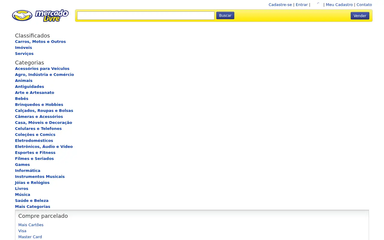 mercadolivre.com.br in 2012