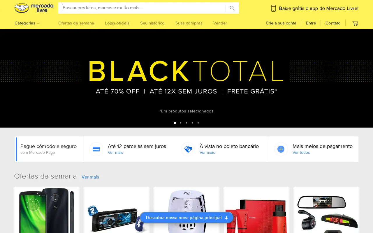 mercadolivre.com.br on July 3, 2018