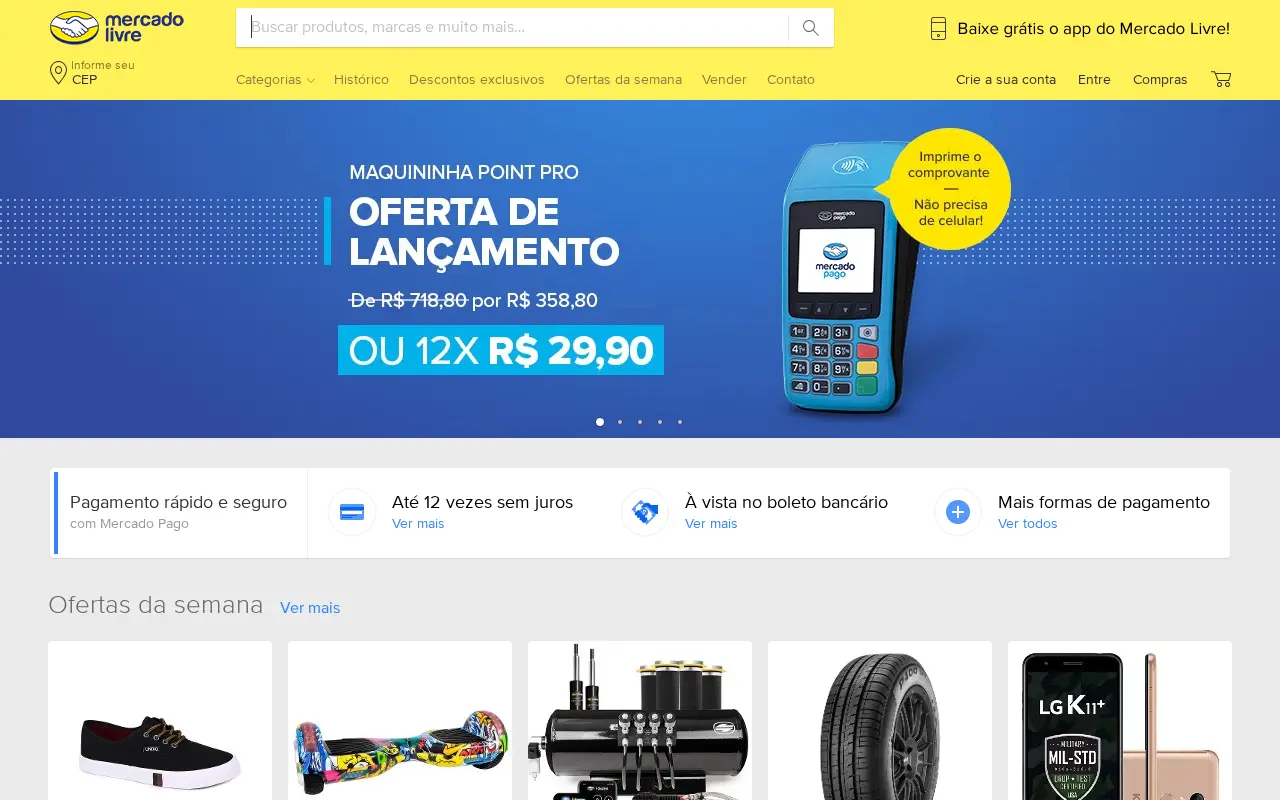 mercadolivre.com.br on July 1, 2019