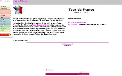 t-online.de in 1997