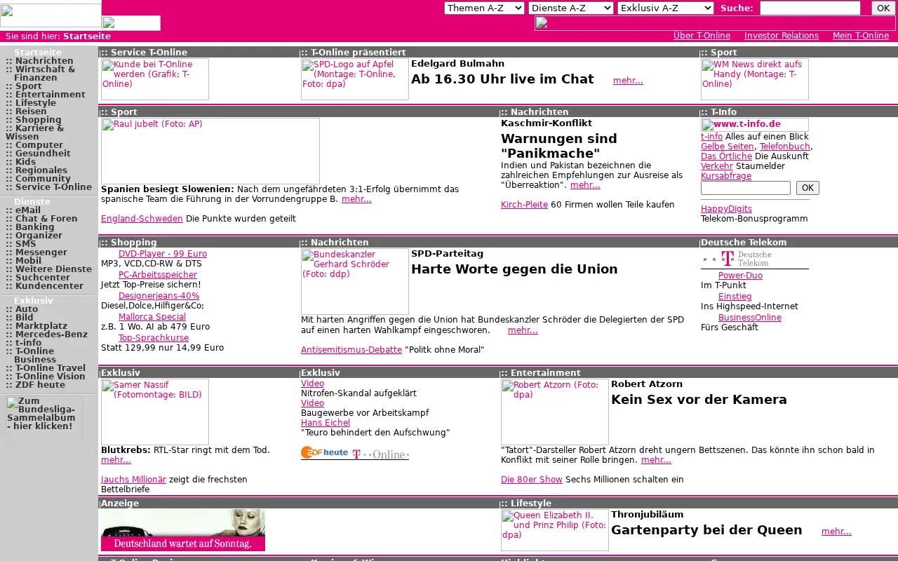 t-online.de in 2002