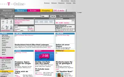 t-online.de in 2006