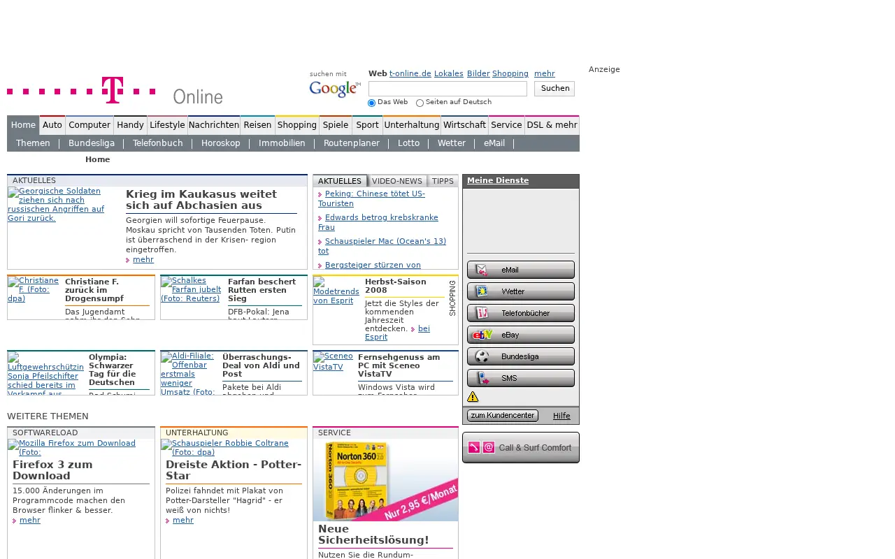 t-online.de on August 9, 2008