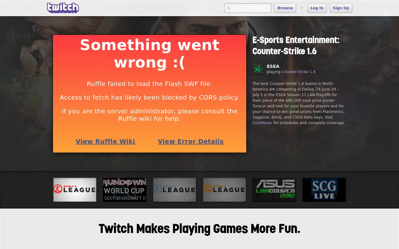 twitch.tv on June 30, 2012