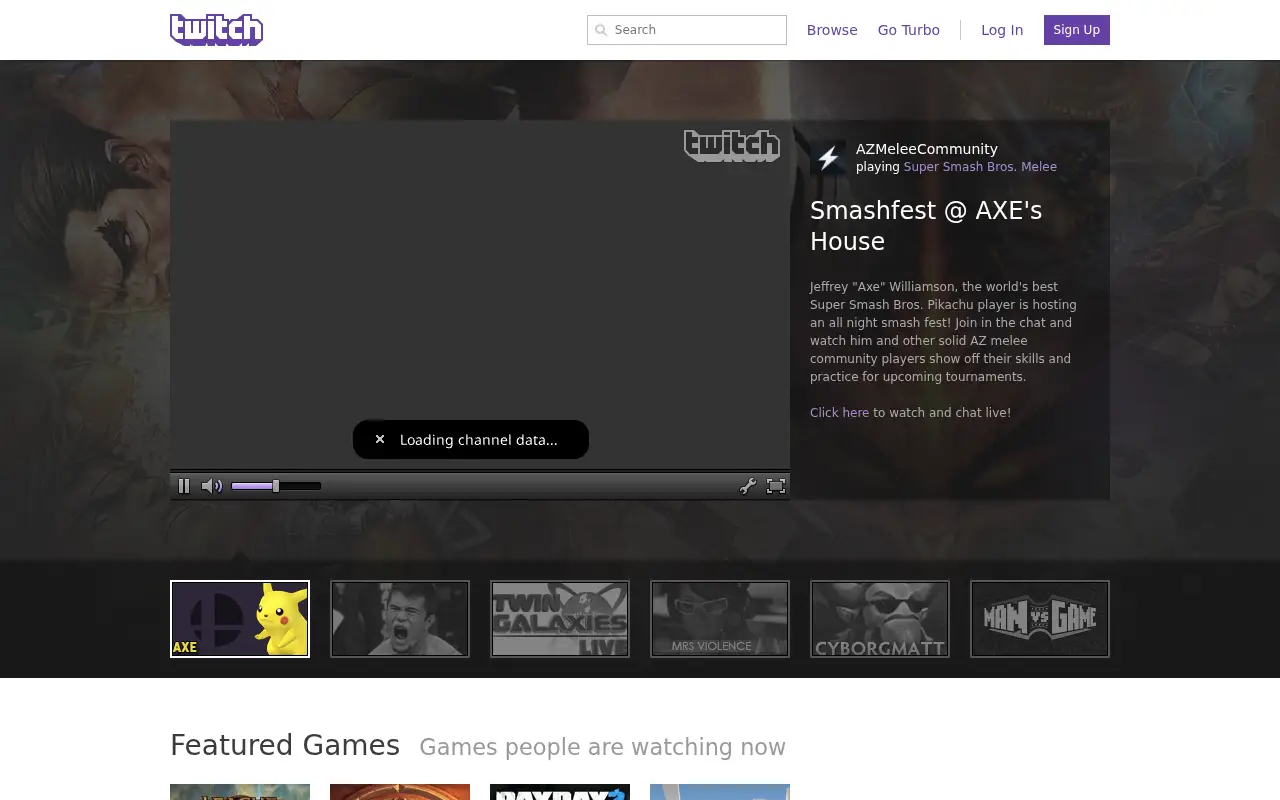 twitch.tv on July 1, 2014