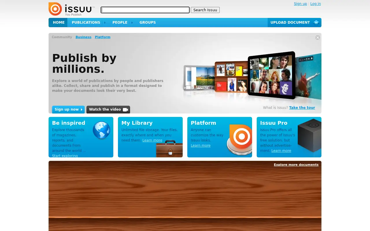 issuu.com in 2009