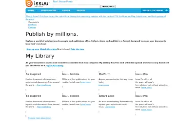 issuu.com in 2010