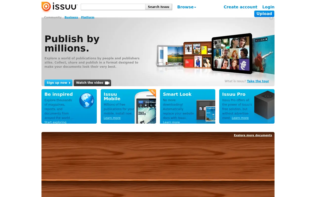 issuu.com in 2011