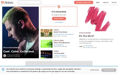 issuu.com in 2018