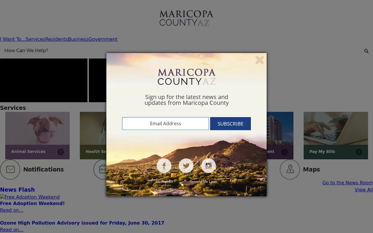 maricopa.gov in 2017
