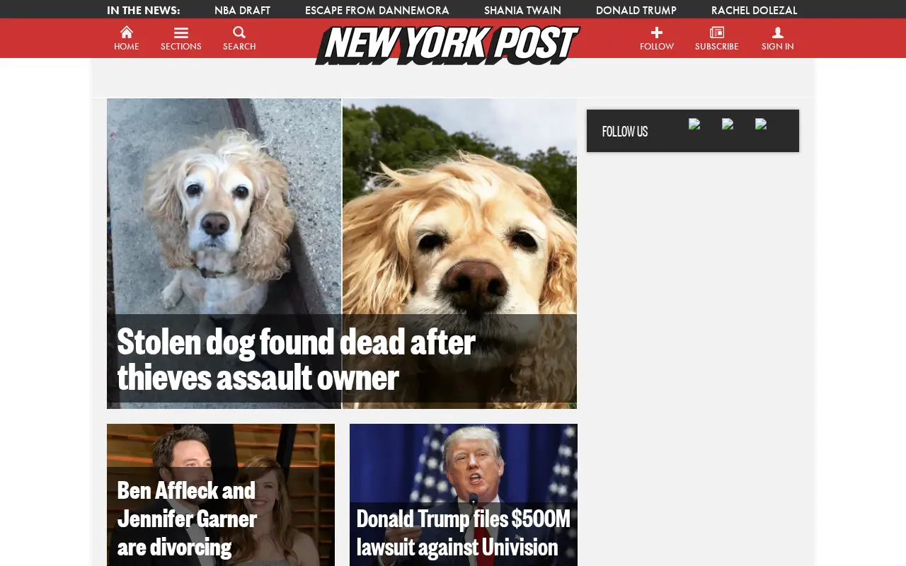 nypost.com on June 30, 2015