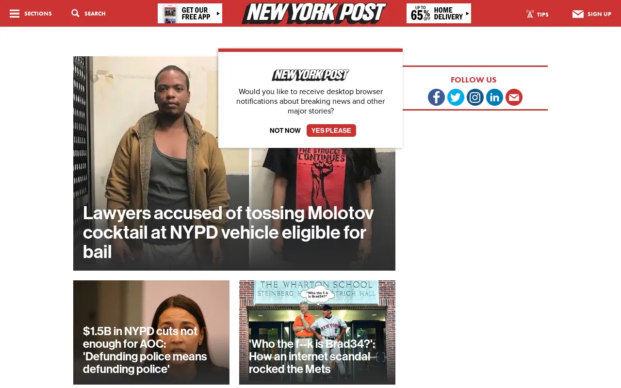 nypost.com in 2020