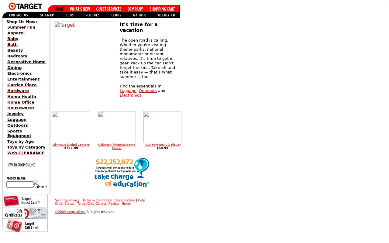 target.com in 2000