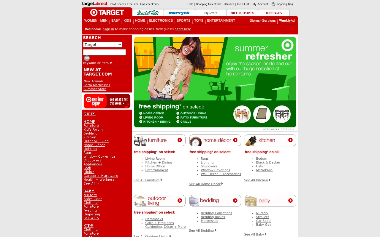 target.com in 2004