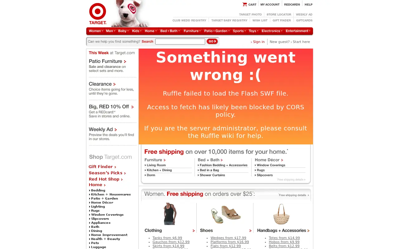 target.com in 2006
