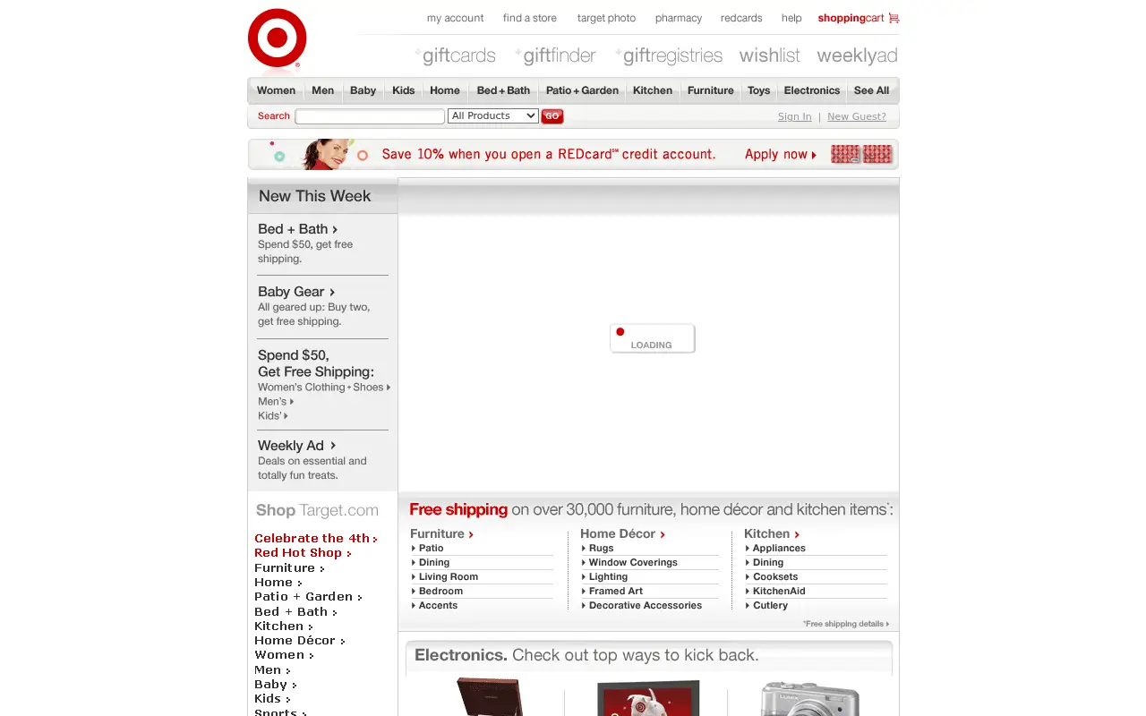 target.com in 2007