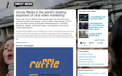 unrulymedia.com in 2009