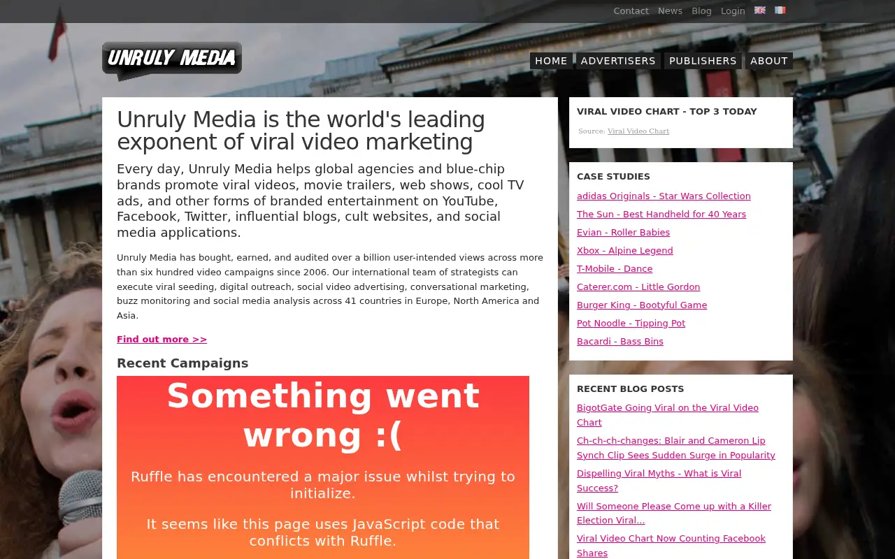 unrulymedia.com in 2010