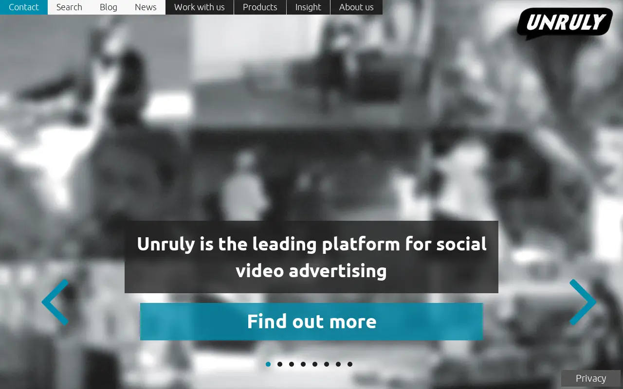 unrulymedia.com in 2016
