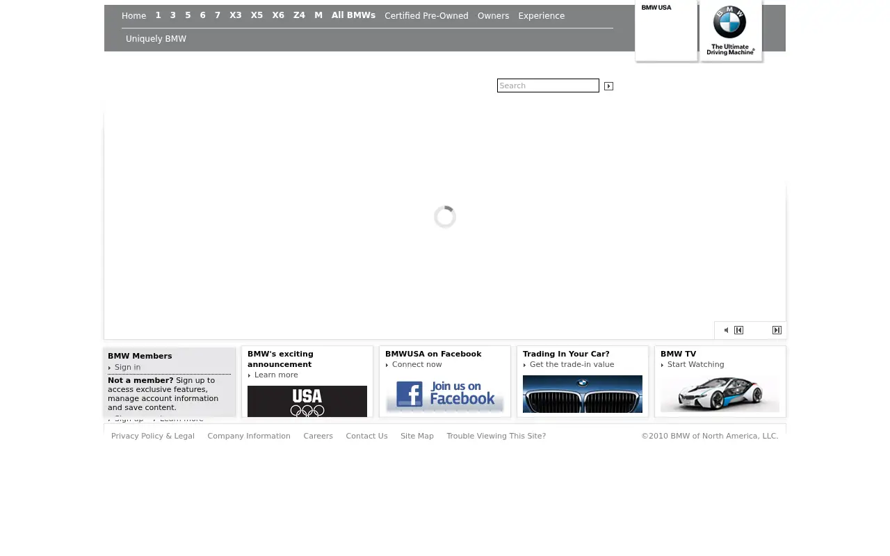 bmwusa.com in 2010