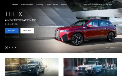 bmwusa.com in 2021
