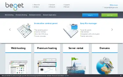 beget.ru in 2018