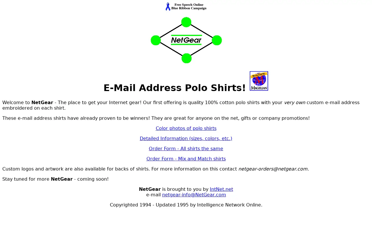 netgear.com in 1999