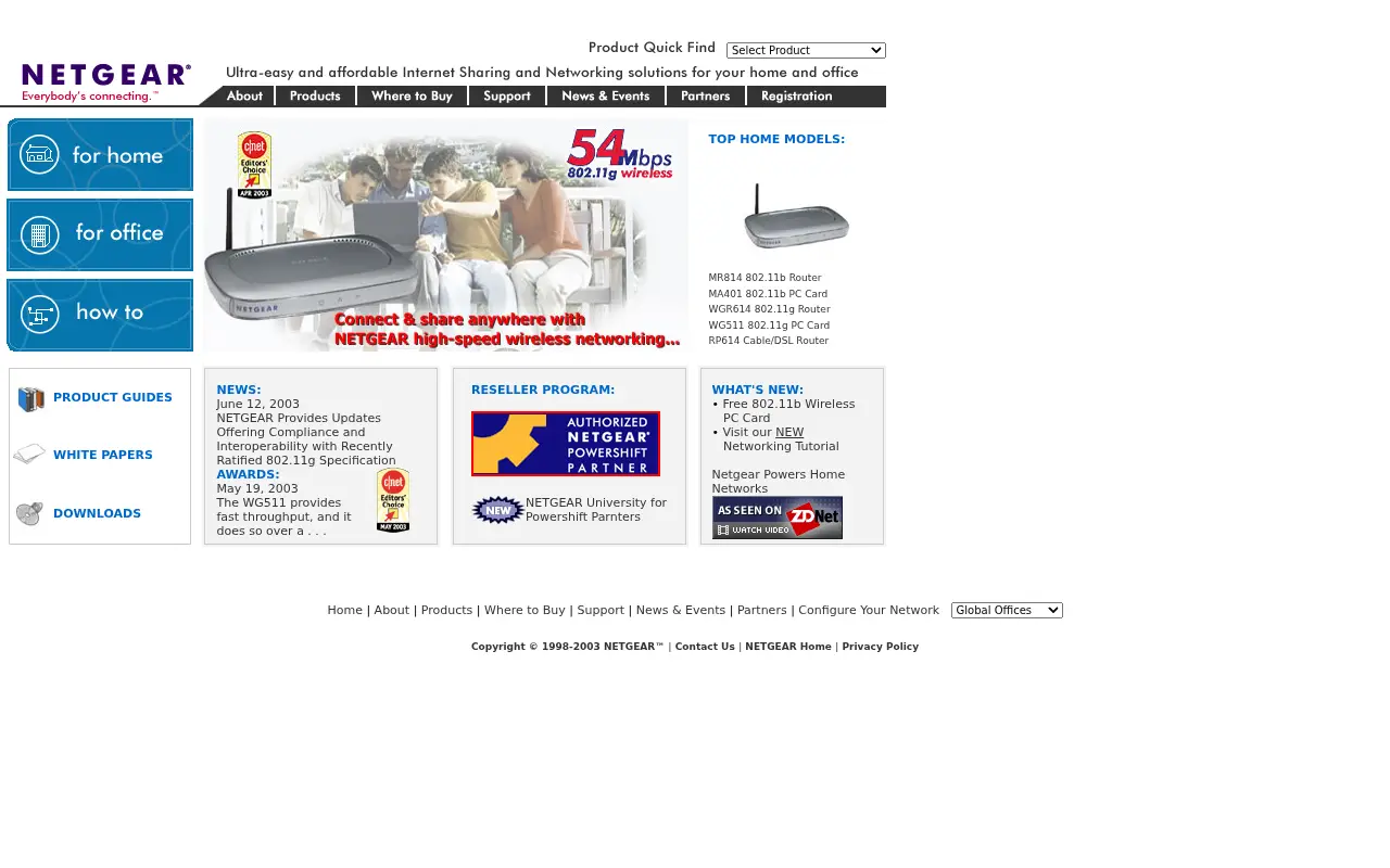 netgear.com in 2003