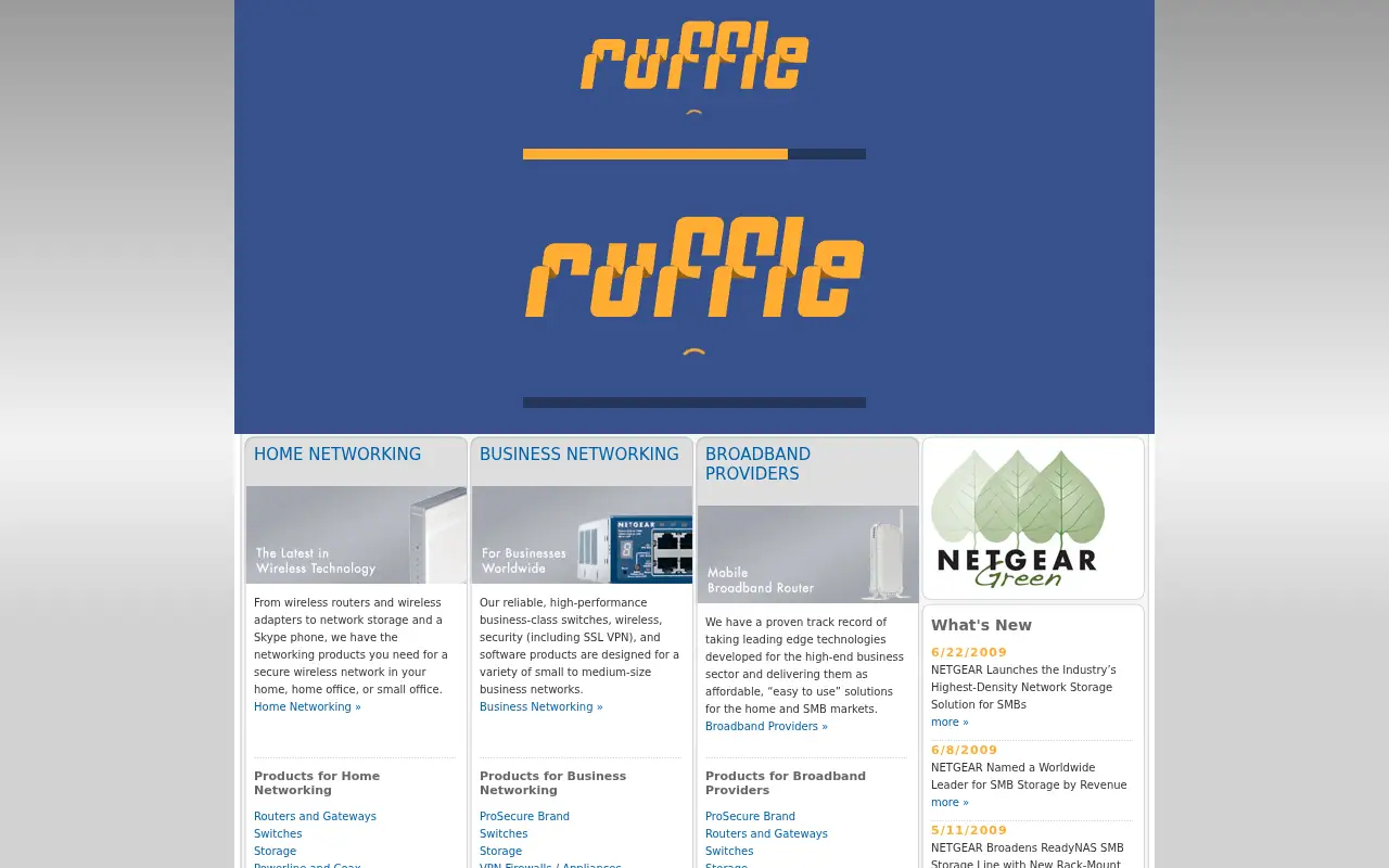 netgear.com in 2009