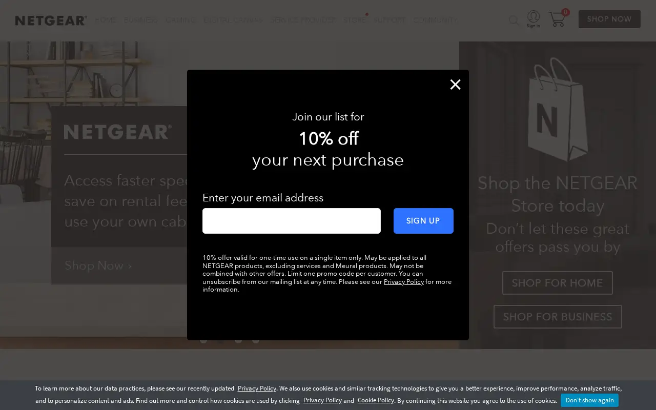 netgear.com in 2020