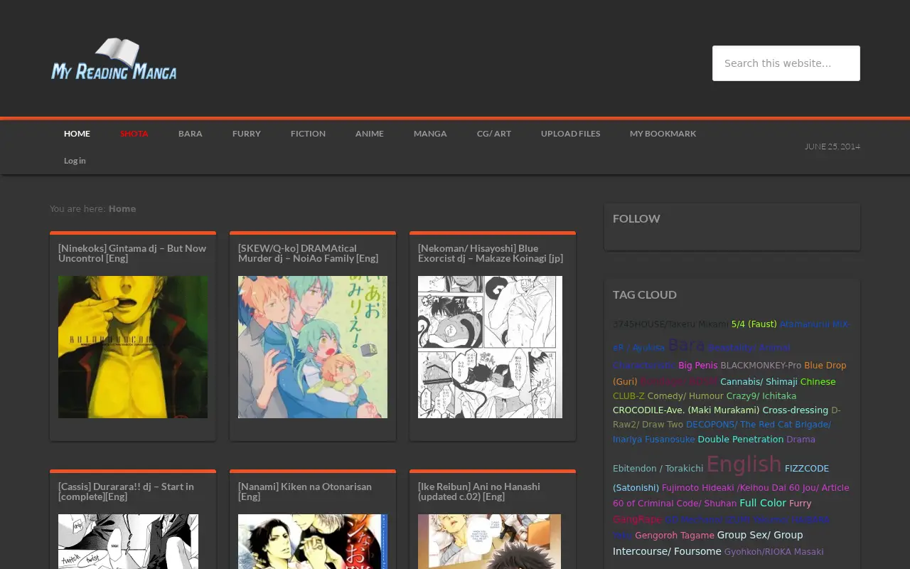 myreadingmanga.info in 2014