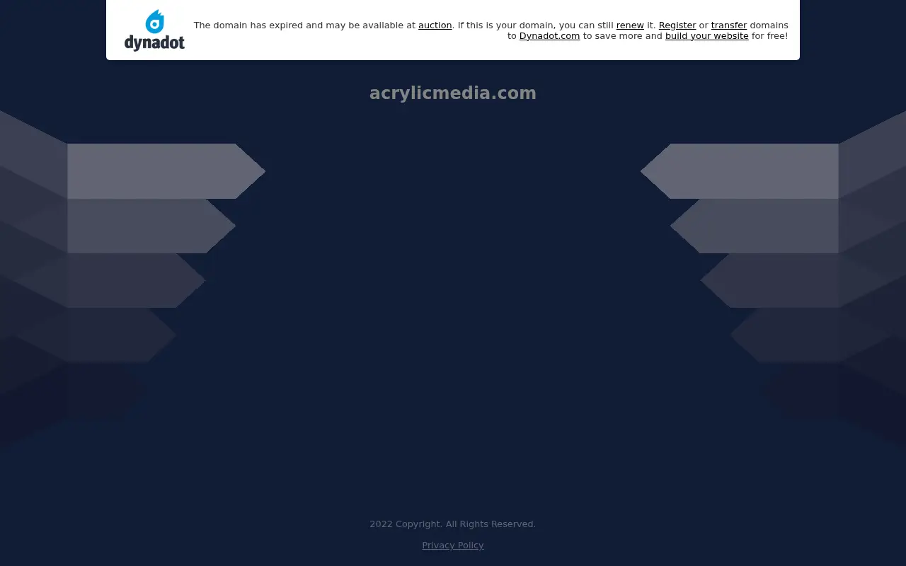 acrylicmedia.com in 2022