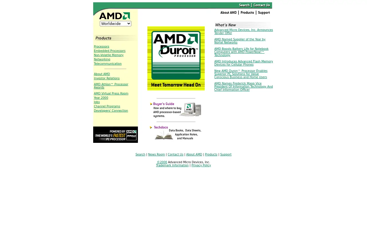 amd.com in 2000