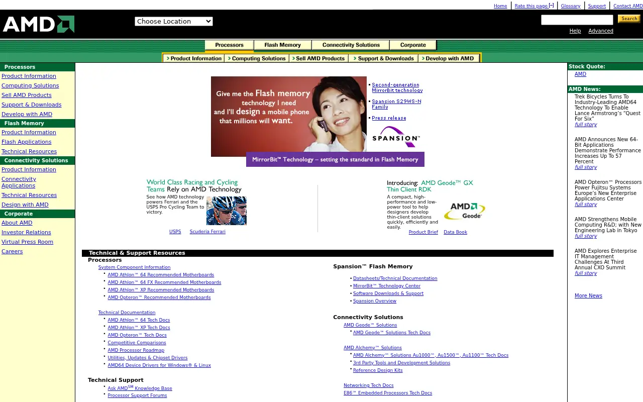 amd.com in 2004