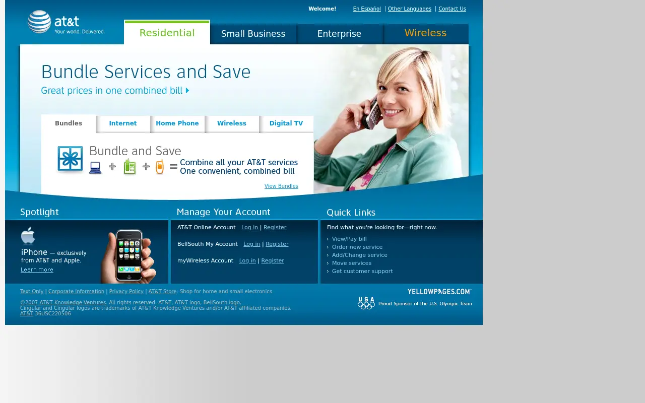 att.com in 2007